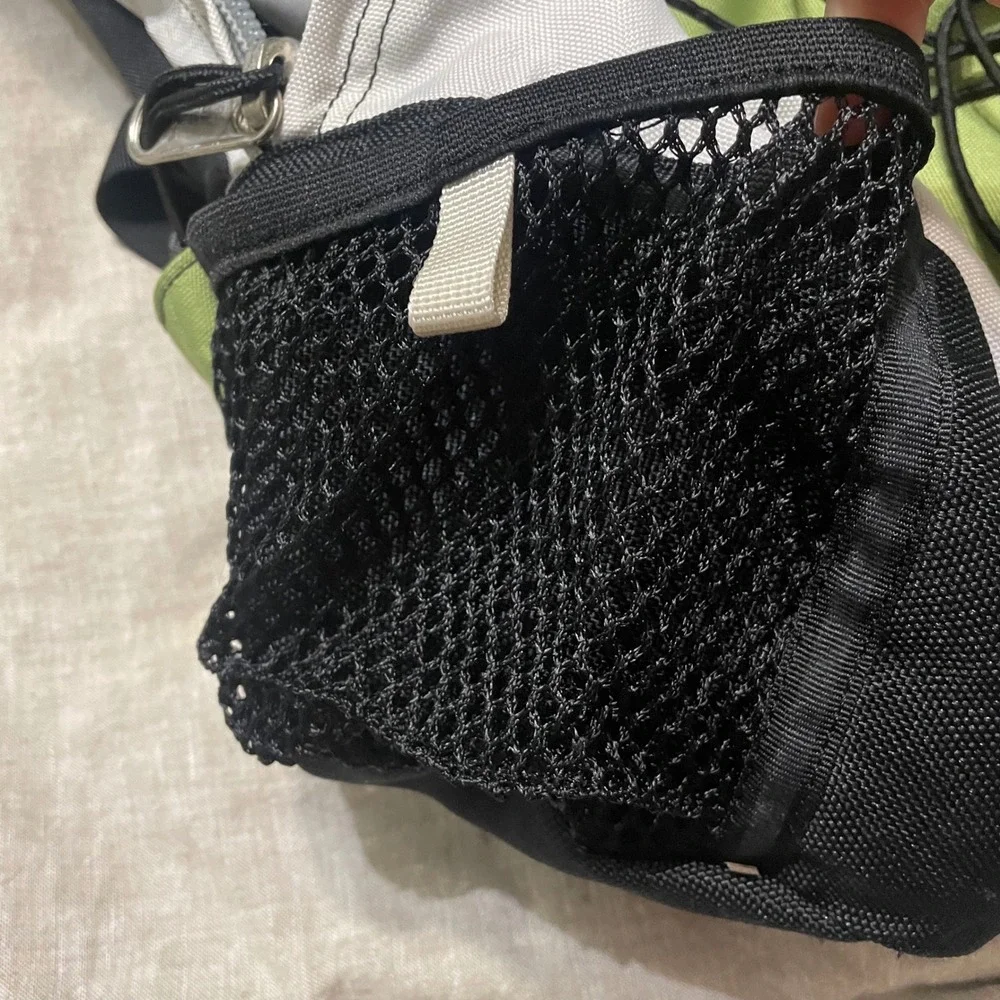 The North Face Borealis Backpack Y2K Green Gray Black Hiking Gorpcore Laptop